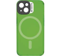case&me Neon pouzdro s MagSafe pro iPhone 14 zelené