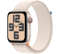 Apple Watch SE 2023 GPS + Cellular 44 mm hviezdne biely hliník (1)