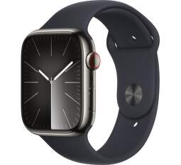 Apple Watch Series 9 GPS + Cellular 45 mm grafitová nerezová ocel S/M