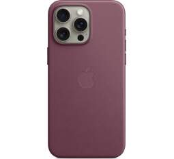 Apple FineWoven puzdro s MagSafe pre iPhone 15 Pro Max Mulberry purpurové