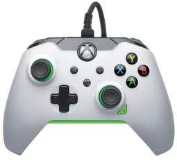 PDP Wired Controller (Neon White) bílý