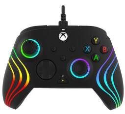 PDP Wired Controller (Afterglow Wave) černý