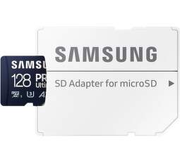 Samsung PRO Ultimate microSDXC paměťová karta 128 GB + adaptér
