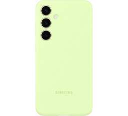 Samsung Silicone Case pouzdro pro Samsung Galaxy S24+ zelené