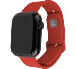 Fixed Silicone Sporty Strap řemínek pro Apple Watch Ultra 49 mm červený