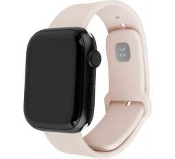 Fixed Silicone Sporty Strap remienok pre Apple Watch 424445 mm ružový (1)