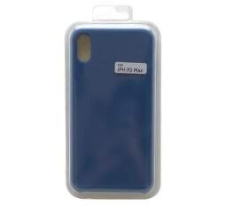 Mobilnet silikonové pouzdro pro Apple iPhone Xs Max, tmavě modrá