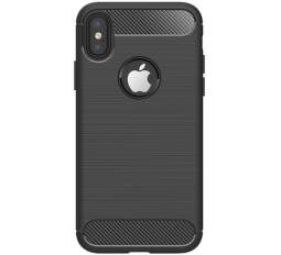 Winner Carbon pouzdro pro Apple iPhone Xs Max, černá
