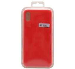 Mobilnet silikonové pouzdro pro Apple iPhone Xs Max, červená