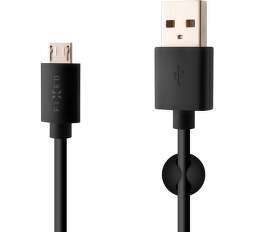 Fixed USB/Micro USB kabel 1 m, černá