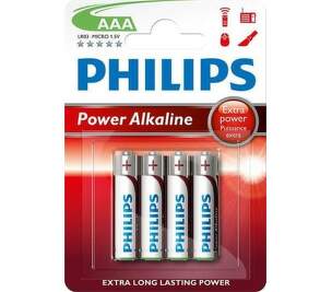 Philips Power Alkaline AAA (LR03) 4 ks