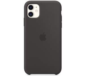 Apple silikonové pouzdro pro iPhone 11 černé