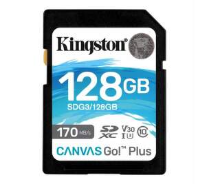 Kingston Canvas Go Plus 128 GB SDXC U3 V30
