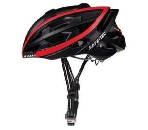 Safe-Tec TYR XL chytrá helma černá
