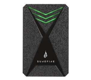 SureFire Gaming Bunker HDD USB 3.2 Gen 1 1 TB Black