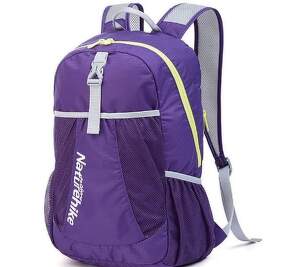 Naturehike 22 l 190 g sportovní sbalitelný batoh fialový