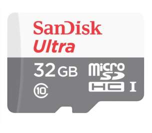 Sandisk Ultra microSDHC 32GB Class 10 UHS-I paměťová karta