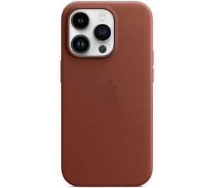 Apple MagSafe kožený kryt pro iPhone 14 Pro Umber
