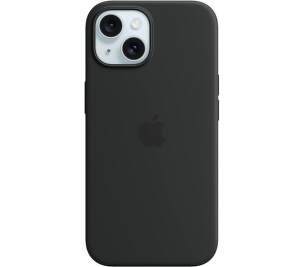 Apple silikonové pouzdro pro Apple iPhone 15 MagSafe černé