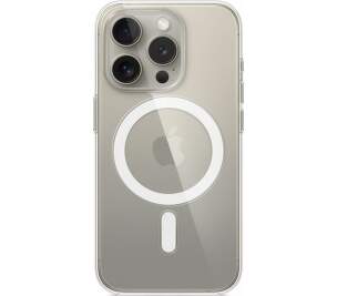 Apple Clear Case silikonové pouzdro s MagSafe pro Apple iPhone 15 Pro transparentní