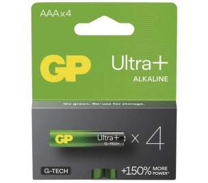GP Ultra Plus AAA (LR03) 4 ks