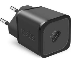 SBS NanoTube USB-C PD GaN 20W černá nabíječka