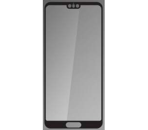 Q sklo tvrzené sklo pro Huawei P20 černé