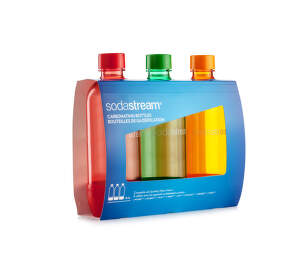 Sodastream Tripack oranžová/červená/zelená náhradní láhve (1l/3ks)