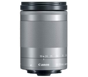 Canon EF-M 18-150mm f/3.5-6.3 IS STM stříbrný