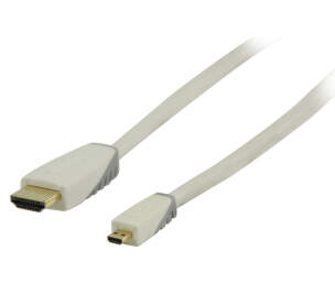 Bandridge BBM34700W10 HDMI 1.4 (typ A) - micro HDMI (typ D), Ethernet, 1m