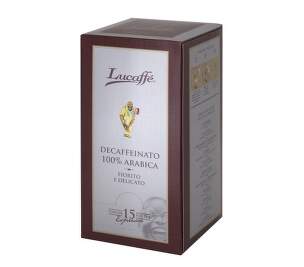 Lucaffé Decaffeinato podová káva (15ks)