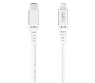 Winner datový kabel USB-C/Lightning 1 m bílý