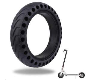 Bezdušová děrovaná pneumatika pro Scooter 8,5" černá