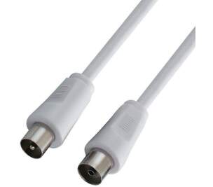 Carneo anténní kabel 1,5m bíly