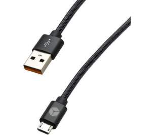 Sturdo datový kabel micro USB 1,5 m 3 A černý