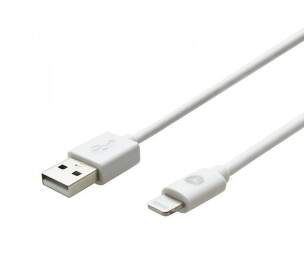 Sturdo datový kabel 2,4 A USB/Lightning bílý