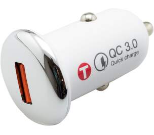 Mobilnet USB QC 3 A bílá