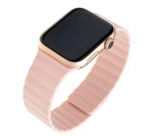 Fixed Magnetic Strap řemínek pro Apple Watch 42/44 mm růžový