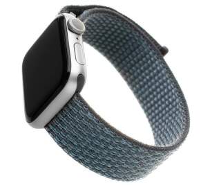 Fixed Nylon Strap řemínek pro Apple Watch 42/44 mm tmavě šedý