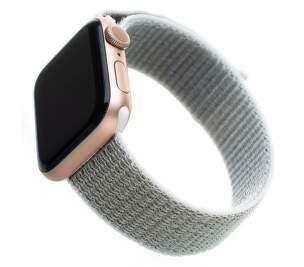Fixed Nylon Strap řemínek pro Apple Watch 38/40 mm bílo-šedý