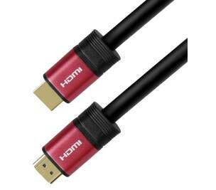 MK Floria MKF-8KHDMI21 3m HDMI kabel černo-červený