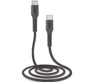 SBS USB-C/Lightning MFI kabel 1 m černý