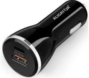 Aligator PC USB-A/USB-C 20 W 3 A černá