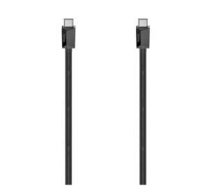 Hama datový kabel USB-C/USB-C 2.0 3 A 0,75 m černý