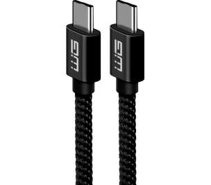 Winner datový kabel USB-C/USB-C 3 m černý