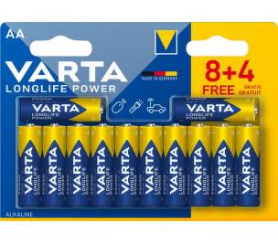 Varta Longlife Power 8+4 AA