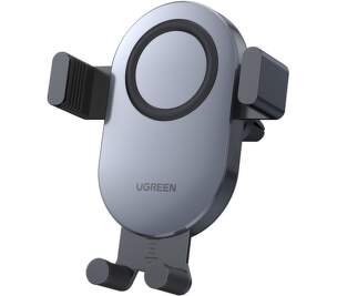 Ugreen 15W šedý držák telefonu s bezdrátovým Qi nabíjením