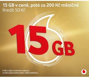 Vodafone Zlatá karta