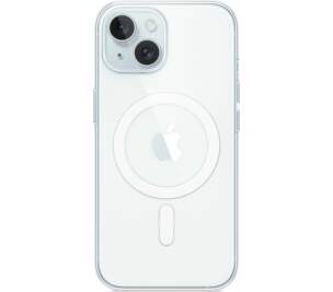 Apple Clear Case silikonové pouzdro s MagSafe pro Apple iPhone 15 transparentní