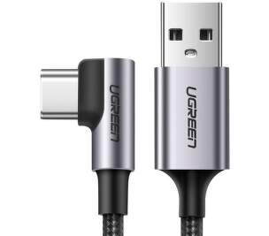 Ugreen USB/USB-C kabel 1 m 3A šedý